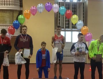 Афонин Илья стал победителем Всероссийских соревнований в беге на 60 метров с барьерами!!!