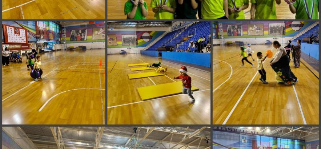 В ДС «Юбилейный» МАУ «Спортклуб «Кашира» имени Н.П. Елисеева» прошли традиционные предновогодние эстафеты – «Весёлые старты»