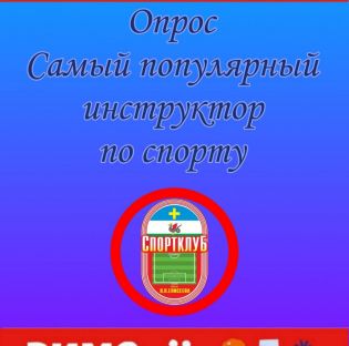 Онлайн голосование за «Самого популярного инструктора» в своей области, на взгляд подписчиков