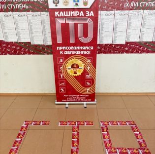 Продолжается работа по внедрению ВФСК ГТО на территории городского округа Кашира
