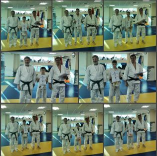 В г.о. Ступино, в Клубе единоборств «Сокол» прошла аттестация на кю по дзюдо