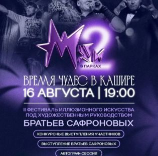 Маги в парках»  Стадион «Энергетик» 16 августа станет ареной магии.