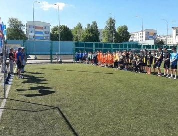Прошел турнир по мини-футболу среди дворовых команд