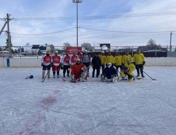 На спортивной площадке д. Барабаново состоялся второй хоккейный тур го Кашира