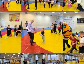 Новогодние спортивные эстафеты для детей с ОВЗ