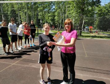Соревнования по волейболу и стритболу посвященные "Дню России"
