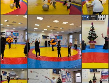 Спортивный праздник для семей СВО "Новогодние эстафеты"