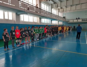 Соревнования по мини-футболу среди команд девочек