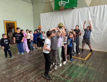 Для школьного лагеря в Тарасково прошли «Веселые старты»
